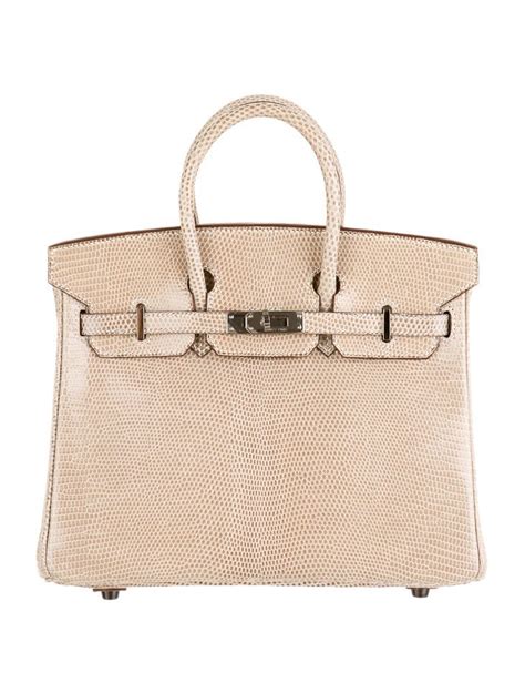 hermes lizard birkin bag|Hermes Birkin silver purses.